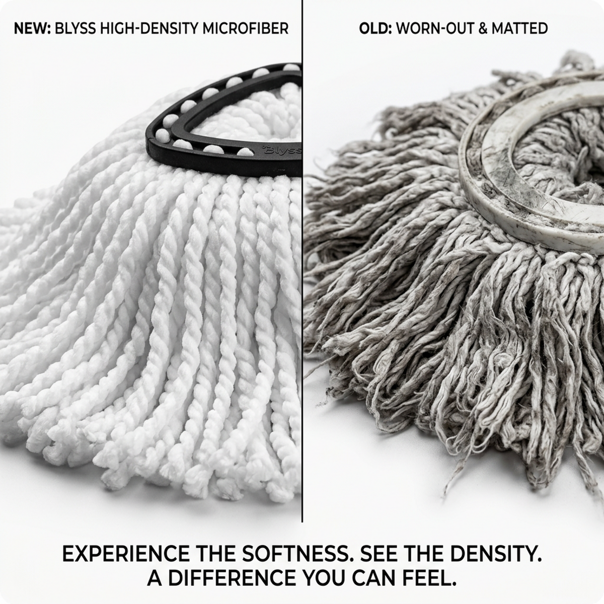 4 Pack Spin Mop Head Replacement